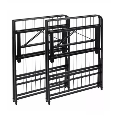College Apartment Furniture Foldable Metal Bed Frame to Accommodate Customer's Request