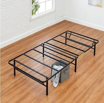 Comfortable Folding Metal Bed Frame adjustable solid steel bed frame