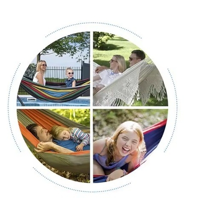 Customized Color Easy Collapsible Folding Hanging Chair Hammock With Custom Logo