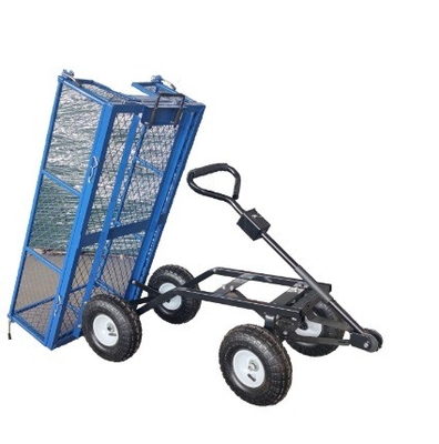 Mesh Structure Four-wheel Trolley Carts 86*46*85 Dimension Great for Moving Today