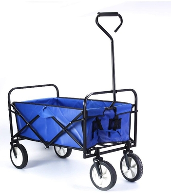 300LBS Iron Collapsible Outdoor Fishing Picnic Foldable Camping Wagon Utility Trolley