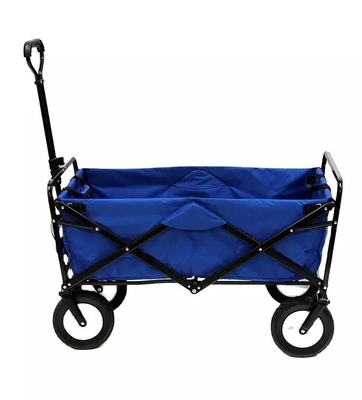 Large Capacity Portable Kitchen Cart With Cover Bag Storage Pockets For Camping Equipment