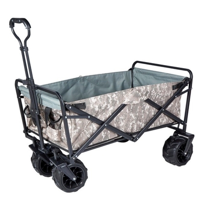 Portable Camping Cart Trail Collapsible Folding Beach Utility Cart with Qingdao Port