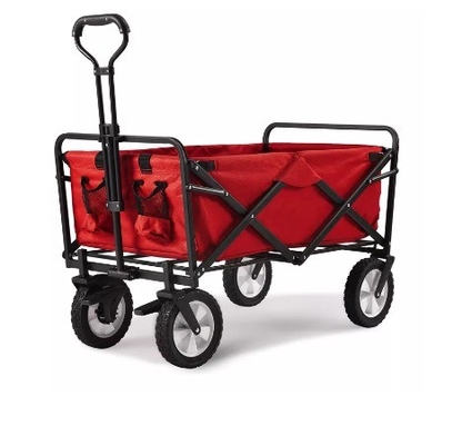 Foldable Hand Truck Stroller for Camping and Beach Dimension L x W x H 86*46*85 Green