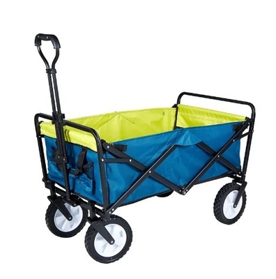 Four-wheel Collapsible Wagon Cart with Removable Canopy Your Versatile Outdoor Companion
