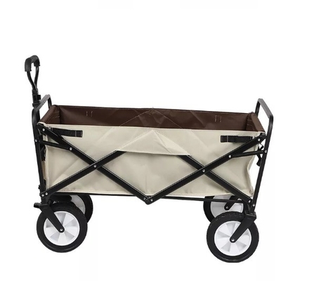 Qingdao Port 4 Wheels Folding Wagon Cart for Easy Transport and 260KGS Weight Capacity