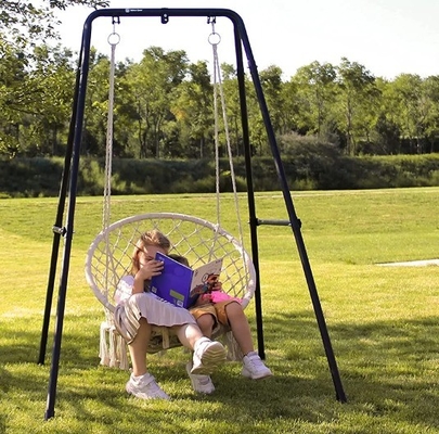 Portable Hammock Chair Stand for Convenient Relaxation in Indoor and Outdoor Areas