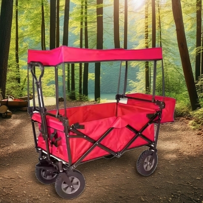 Customized Folding Garden Cart Compact And Lightweight For Outdoor Picnic