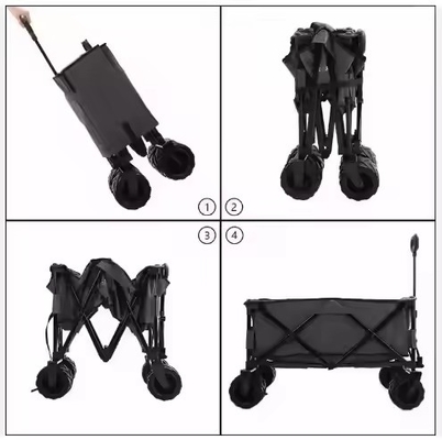 Customized Folding Garden Cart Compact And Lightweight For Outdoor Picnic