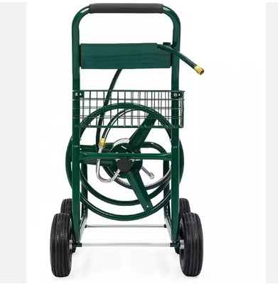 Convenient Garden Hose Reel Cart easy Maintenance Hose Cart With Wheels