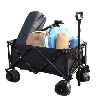 Qingdao Port Steel Foldable Shopping Wagon for Convenient Transport and Loading