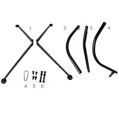 Customized C Type Hammock Stand Stable Operation Corrosion Proof