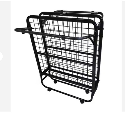 Easy Assembly Collapsible Metal Bed Frame Space Saving and Lightweight