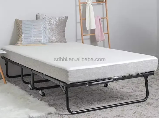 Mail Packing Included Easy Assembly Folding Metal Bed Frame