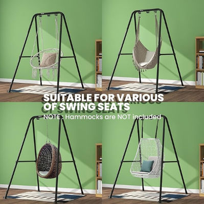 Comfortable Hammock Swing Chair Soft And Comfortable For Relaxation Black Hardware Collection Included