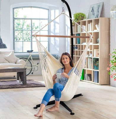 Qingdao Port Of Loading Wrought Iron Hammock Stand Up To 80kg Weight Capacity Lightweight and Sturdy
