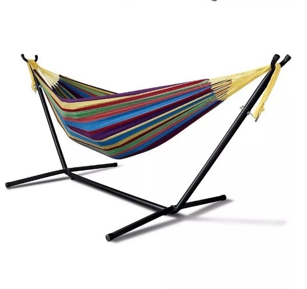 Steel Modern Folding Camping Hammock Light Weight For Outdoor Activities
