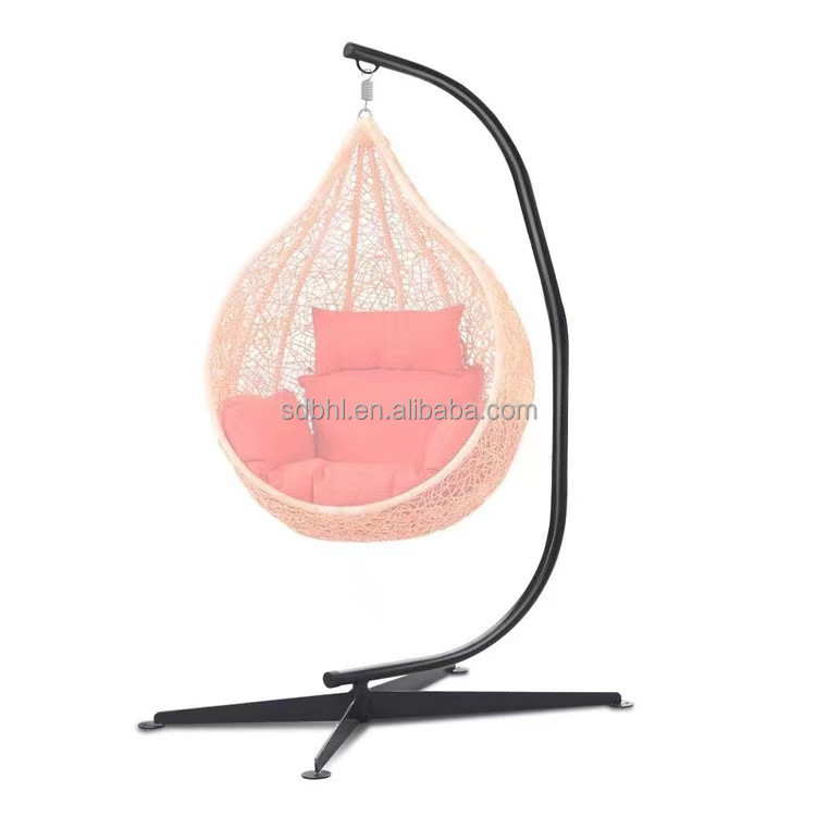 Hotel-Grade Solid Steel Metal Tow Hitch Hammock Stand Durable and Weight Capacity 260KGS