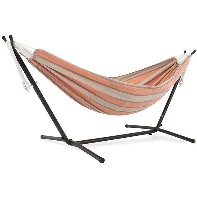 Mail Packing Standing Hammock With Stand 260KGS Weight Capacity for Outdoor Garden