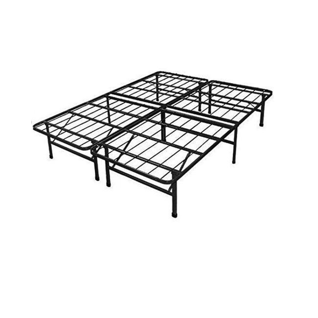 Modern Design Folding Metal Bed Frame for Adjustable Detachable American King-Size Bed