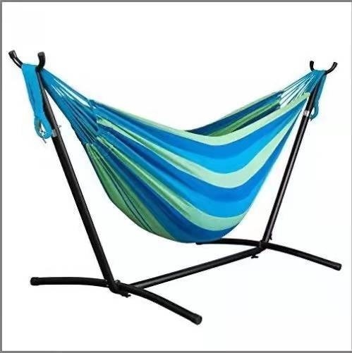 Double Hammock With Steel Stand The Perfect Addition to Your Outdoor Furniture