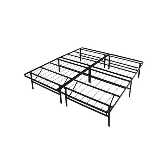 Simple and Strong Folding Metal Bed Frame for Modern Living Comfort