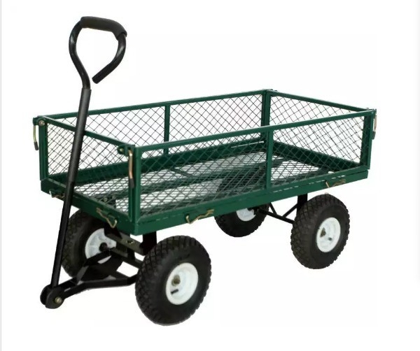 15-20 Days Delivery Time Wooden Mesh Cart for Smooth Material Handling Sample Offered