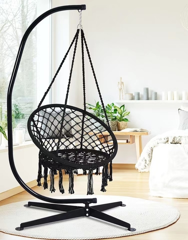 Powder Coated Steel Standing Frame for Hanging Hammock Air Porch Swing Chair Outdoor