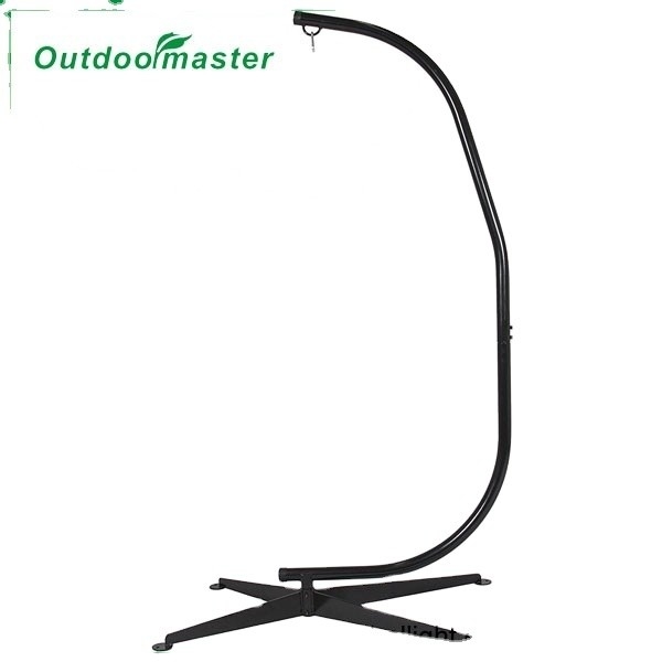 Customized Color Modern Metal Frame Hammock Chair Stand for Outdoor Camping and Bedroom
