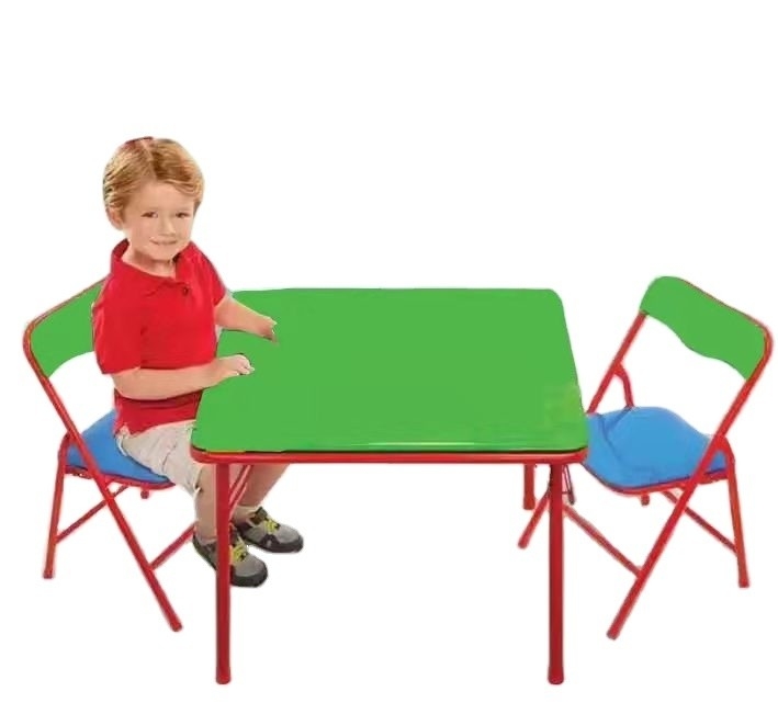Modern Design Folding Kids Chair Compact Space Saving Kids Table And Chairs