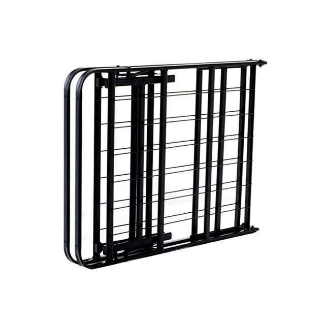 Foldable Modern Top-Class Queen Size Metal Iron Bed Frame for Custom Home Furniture