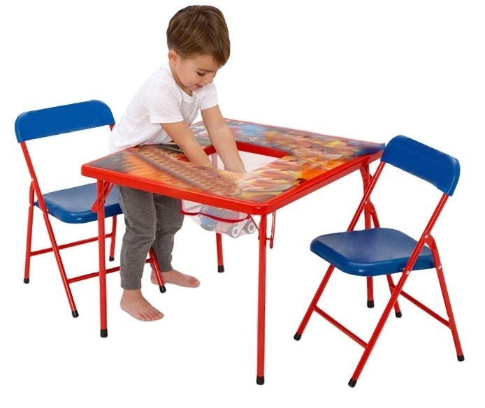 Modern Foldable Preschool Table And Chairs Corrosion Proof For Long Lasting Use