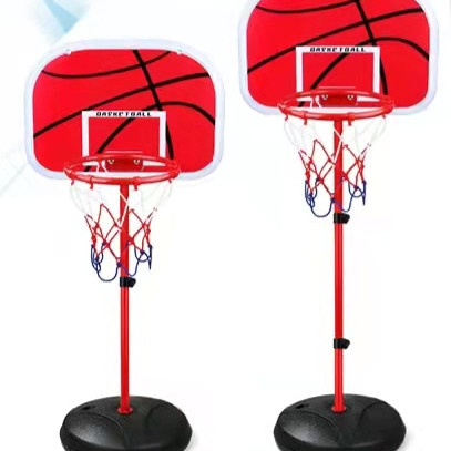 Indoor And Outdoor Iron Basketball Hoop Adjustable And Safety For Boys