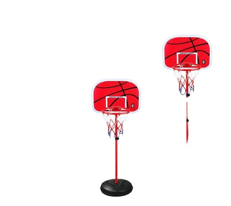Outdoor Kids Portable Basketball Pole Space Saving Convenient for training