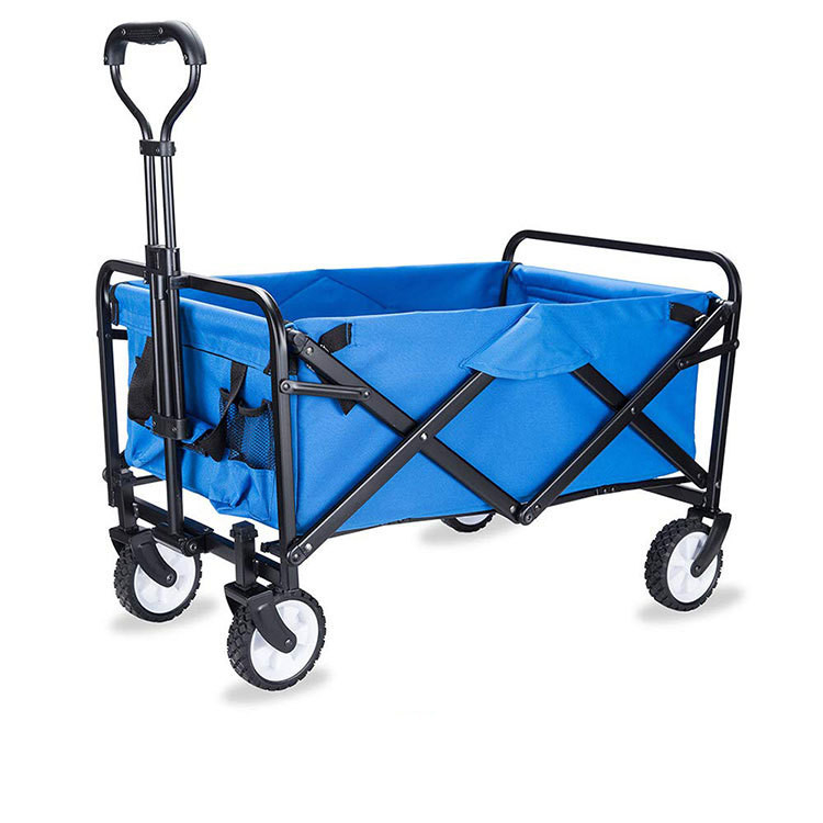 Low Picnic Camping Beach Cart Folding 20LBS Portable Four Wheel Shopping Trolley Bag