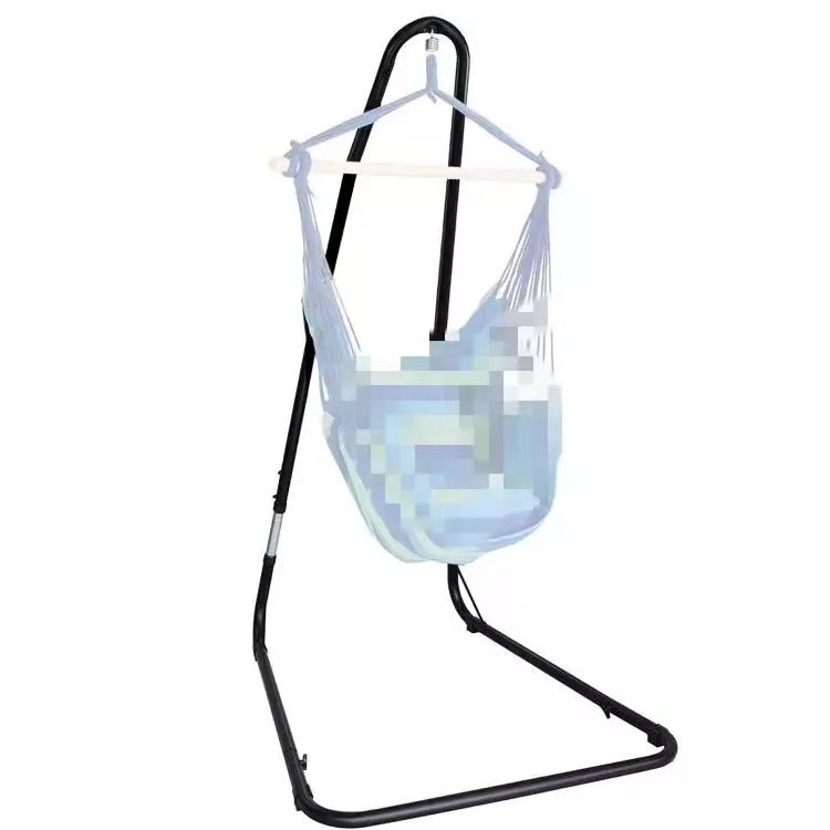 Sturdy Height Adjustable Solid Steel Construction Hanging Hammock Chair Stand for Your Home