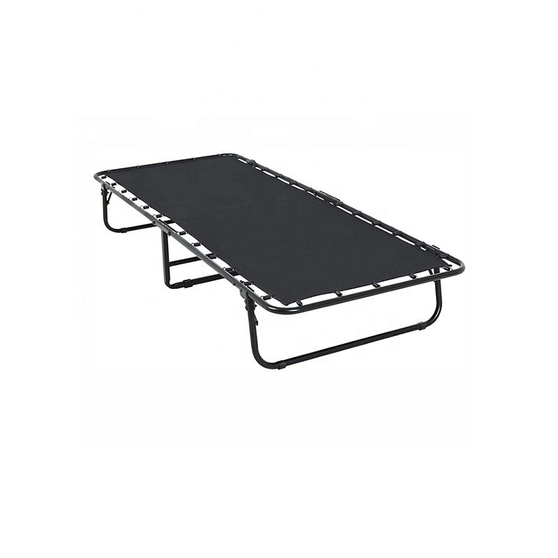 Easy Assembling Fireproof Portable Bed Ideal for Camping and Guest Accommodation