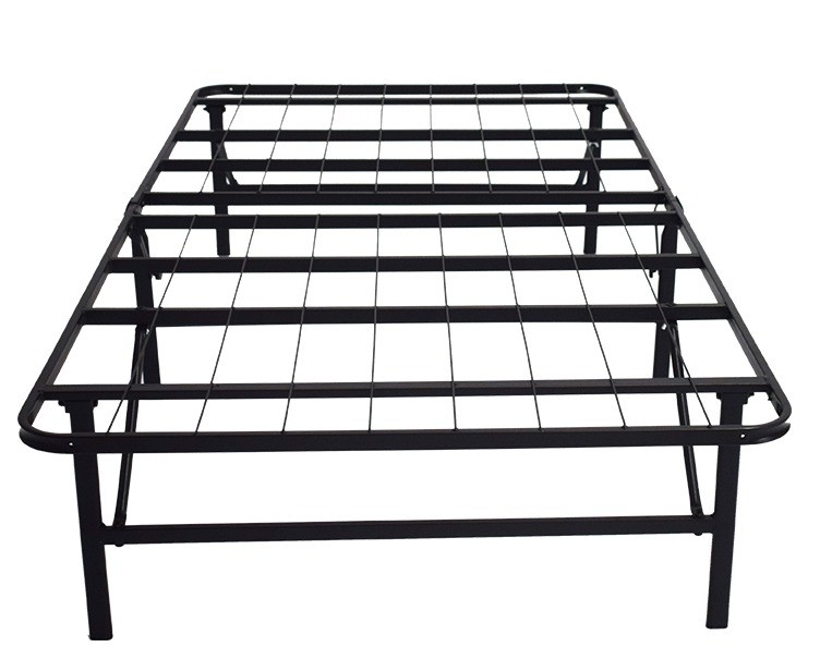 Modern Apartment Steel Wire Folding Single Bed Base with Space-Saving Design