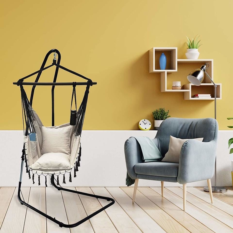 Portable Free Standing Hammock Chair Multifunctional Mildew Resistance