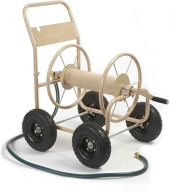 Metal Garden Watering Tools of House Reel Cart for Green Garden in Qingdao Port