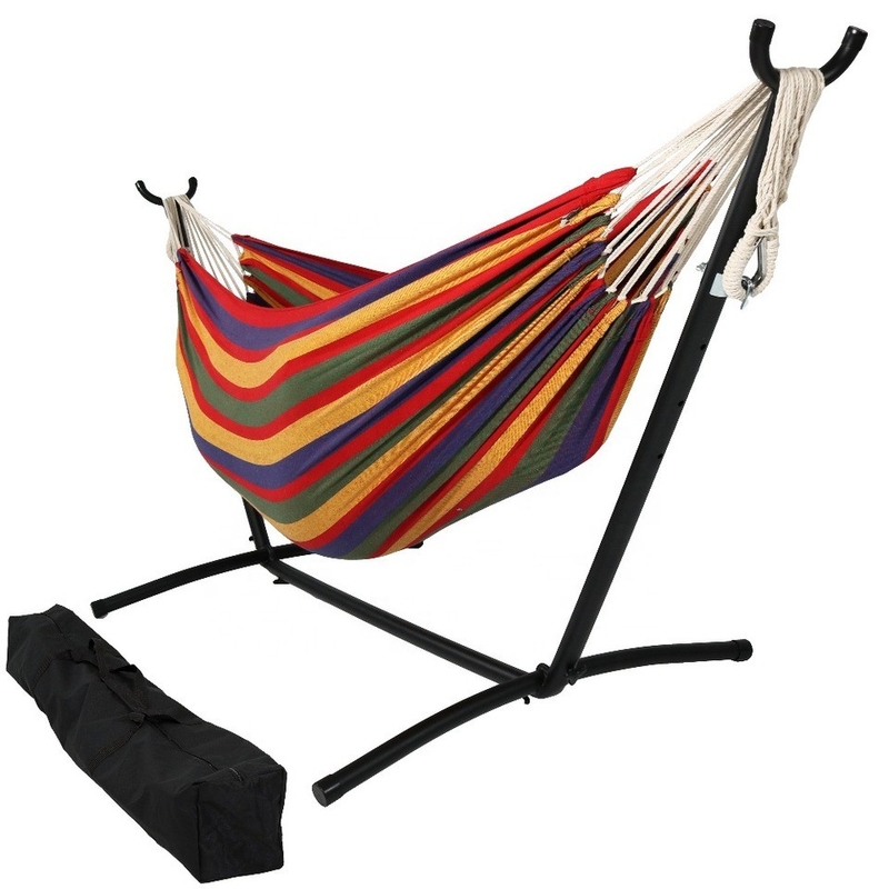 Portable Free Standing Hammock Chair with Double Hammock Stand at Qingdao Port Loading