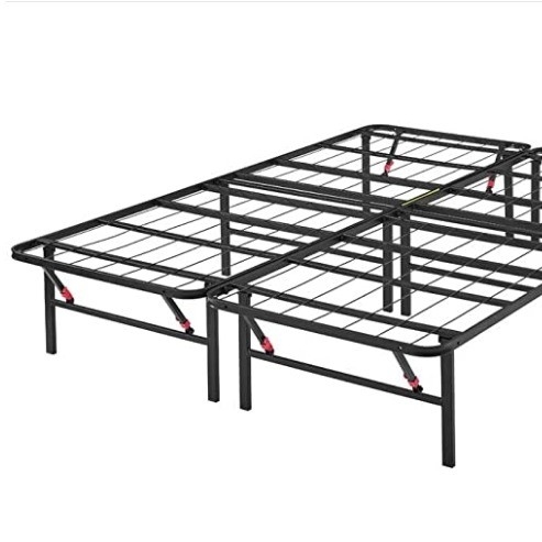 Home Furniture Modern Stainless Steel Metal Platform Bed Frame for King Size Bedroom