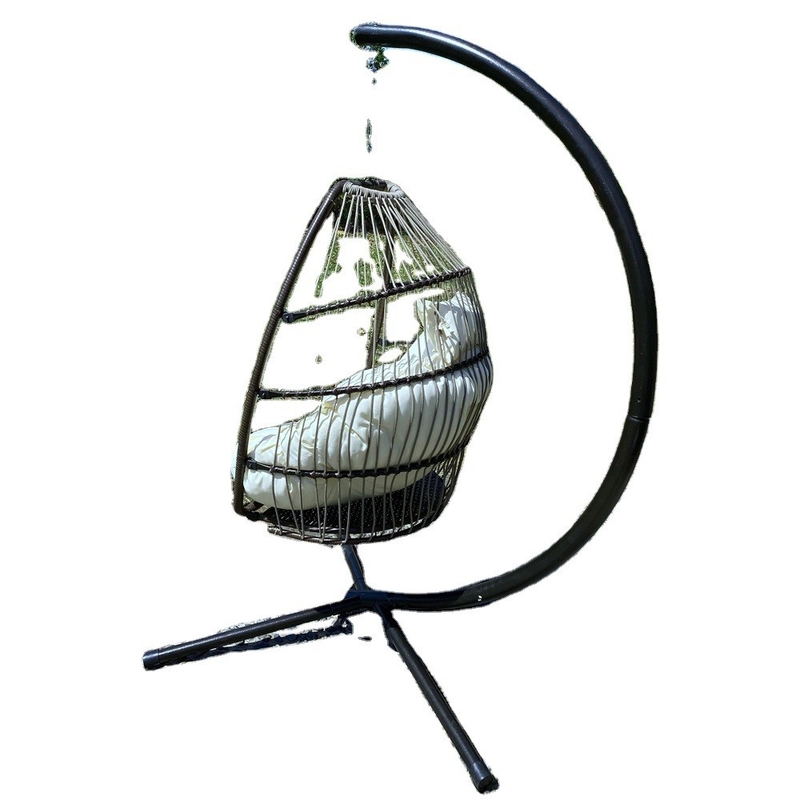 Sturdy C Shape Steel Stand for Hammock Chairs Customized Color 260KGS Weight Capacity
