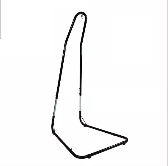 Adjustable Metal Curved Hammock Chair Swing Stand for Hanging Chairs in Modern Design