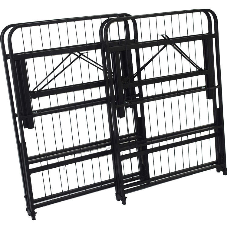 Steel Frame King Size Bed Frame with Storage Easy Removal and Space Optimization