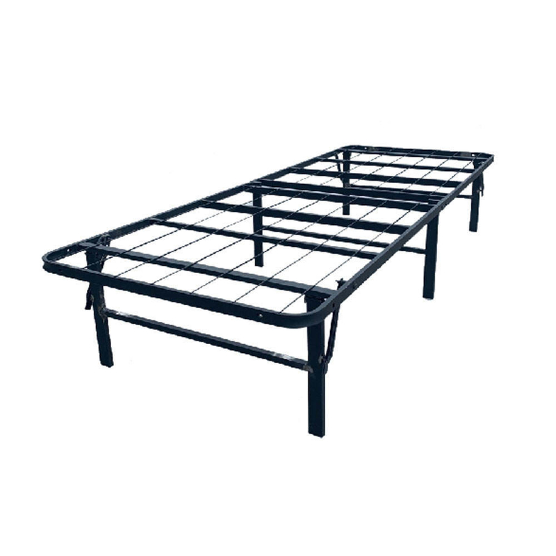 Small Living Room No Problem. Our Foldable Metal Frame Single Bed is the Perfect Solution