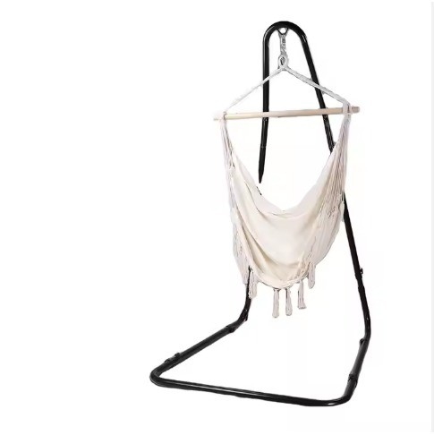 Mail Packing N Adjustable Hammock Chair Stand Heavy Duty Metal for Air Porch Swing Chair