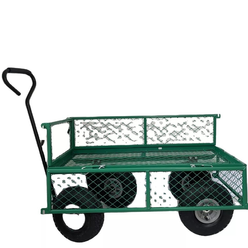 Convenient Portable Steel Beach Trolley for Carrying Tools and Groceries Qingdao Port