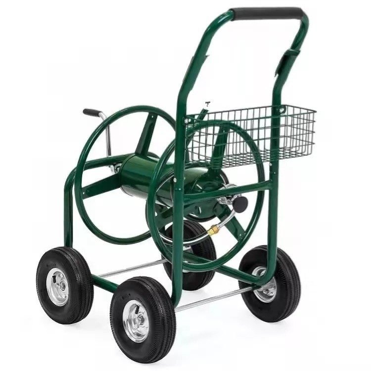 Two-wheel Garden Hose Reel Cart The Perfect Solution for Outdoor Watering