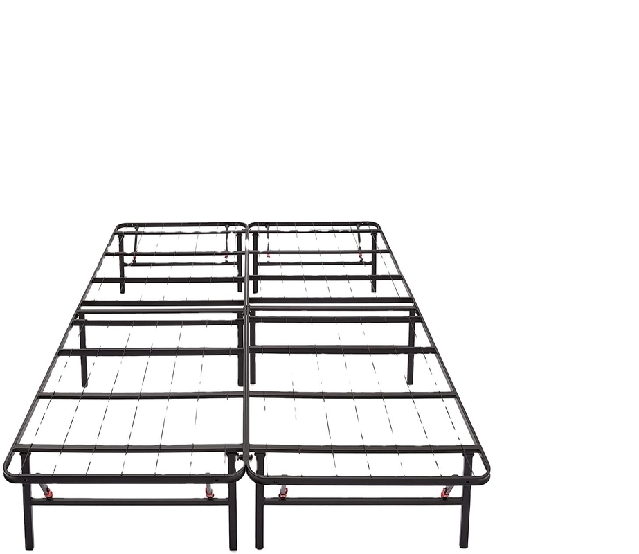 Queen Metal Platform Folding Bed Frame Save Space and Easily Portable for Twin Xl Size